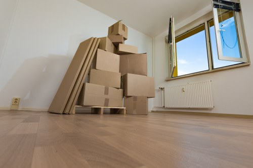 Customer complaint review process for a removals service