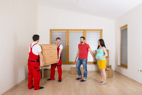 Waste and unwanted items separated for lawful disposal