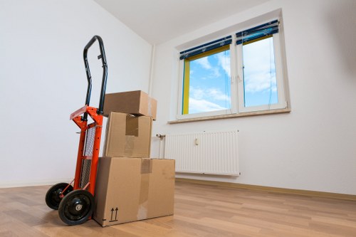 Residential move with truck access in Todenmark