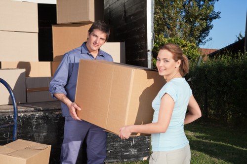 Boxes and furniture arranged for a smooth move with local removals support in Todenmark
