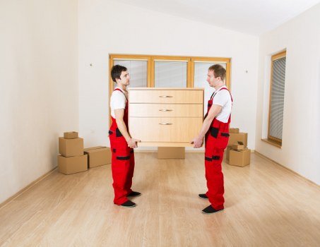 Preparation and packing for a man with van move in Todenmark